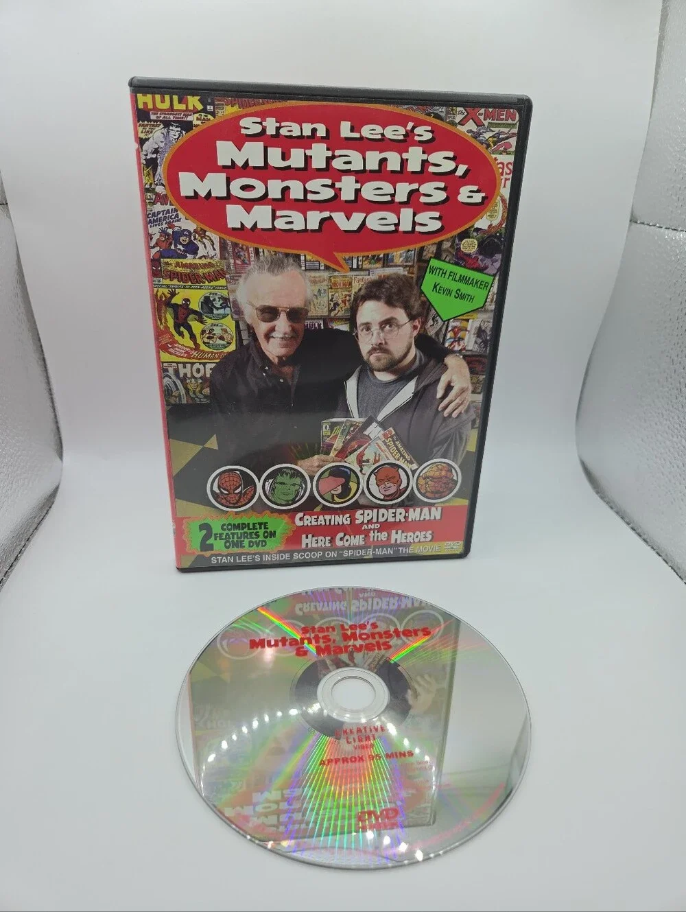 Stan Lee's Mutants, Monsters and Marvels (DVD, 2002, Colombia Tristar)